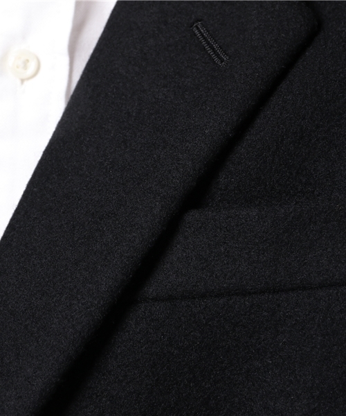 ジョンローレンスサリバン チェスターコート サイズ48 ネイビー新品未着用 JOHN LAWRENCE SULLIVAN チェスターコート コート WOOL MELTON