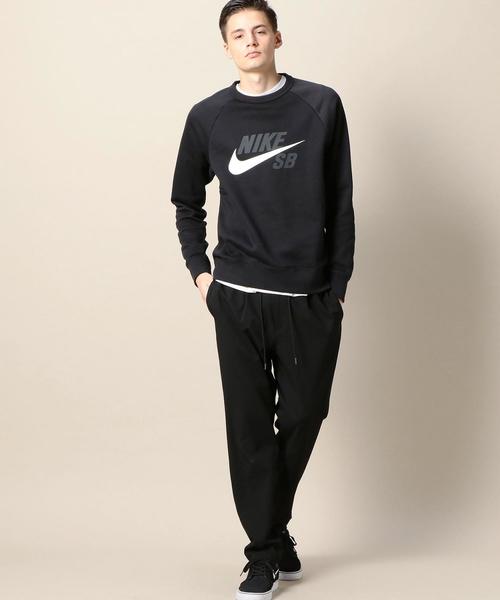 NIKE SB（ナイキエスビー）の「＜NIKE（ナイキ） SB＞ LOGO SWEAT/スウェット ◆（スウェット・メンズ・ホワイト/ブラック・LARGE/MEDIUM/SMALL）」の6枚目の写真