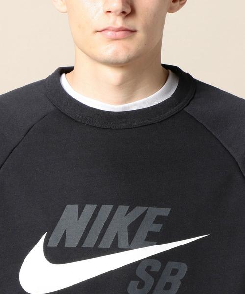 NIKE SB（ナイキエスビー）の「＜NIKE（ナイキ） SB＞ LOGO SWEAT/スウェット ◆（スウェット・メンズ・ホワイト/ブラック・LARGE/MEDIUM/SMALL）」の7枚目の写真