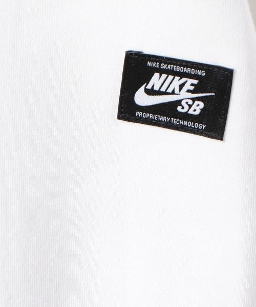 NIKE SB（ナイキエスビー）の「＜NIKE（ナイキ） SB＞ LOGO SWEAT/スウェット ◆（スウェット・メンズ・ホワイト/ブラック・LARGE/MEDIUM/SMALL）」の12枚目の写真