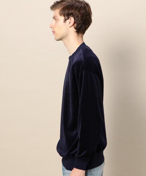 BEAUTY&YOUTH UNITED ARROWS（ビューティーアンドユースユナイテッドアローズ）の「BY ベロア スウェット ◆（スウェット・メンズ・オフホワイト/ワインレッド/ネイビー・MEDIUM/X-LARGE/SMALL/LARGE）」の8枚目の写真