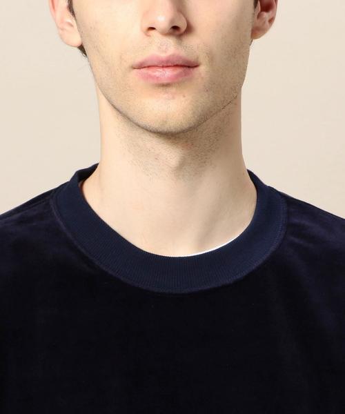 BEAUTY&YOUTH UNITED ARROWS（ビューティーアンドユースユナイテッドアローズ）の「BY ベロア スウェット ◆（スウェット・メンズ・オフホワイト/ワインレッド/ネイビー・MEDIUM/X-LARGE/SMALL/LARGE）」の10枚目の写真