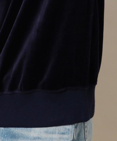 BEAUTY&YOUTH UNITED ARROWS（ビューティーアンドユースユナイテッドアローズ）の「BY ベロア スウェット ◆（スウェット・メンズ・オフホワイト/ワインレッド/ネイビー・MEDIUM/X-LARGE/SMALL/LARGE）」の12枚目の写真