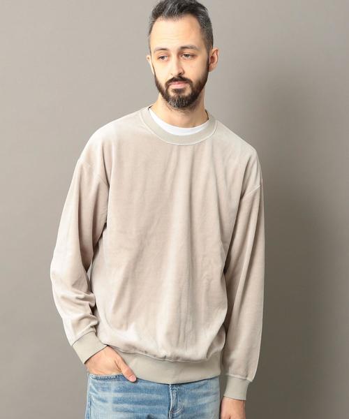 BEAUTY&YOUTH UNITED ARROWS（ビューティーアンドユースユナイテッドアローズ）の「BY ベロア スウェット ◆（スウェット・メンズ・オフホワイト/ワインレッド/ネイビー・MEDIUM/X-LARGE/SMALL/LARGE）」の21枚目の写真