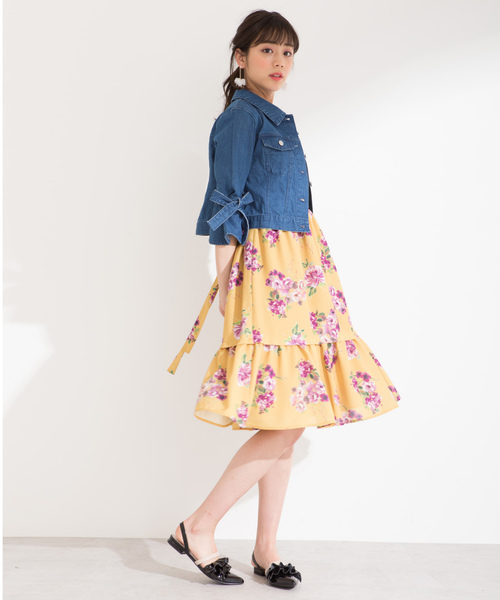 JILL by JILLSTUART(ジルバイジルスチュアート)の「【CanCam 5月号掲載】【sweet 4月号掲載】キャンディスリーブ Gジャン( デニムジャケット)」 - WEAR JILL by JILLSTUART(ジルバイジルスチュアート)の「【CanCam 5月号掲載】【sweet 4月号掲載】キャンディスリーブ Gジャン( デニムジャケット)」 - WEAR