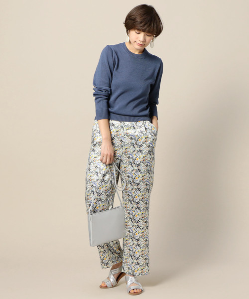 BEAUTY&YOUTH UNITED ARROWS(ビューティーアンドユースユナイテッドアローズ)の「BY 7ゲージコットンクルーネックニットプルオーバー ◆(ニット/セーター・レディース・ベージュ/ピンク/レッド/ネイビー・FREE)」の20枚目の写真