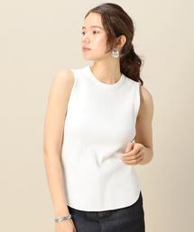 BEAUTY&YOUTH UNITED ARROWS | BY ミックス＆ソリッドノースリーブカットソー(タンクトップ)