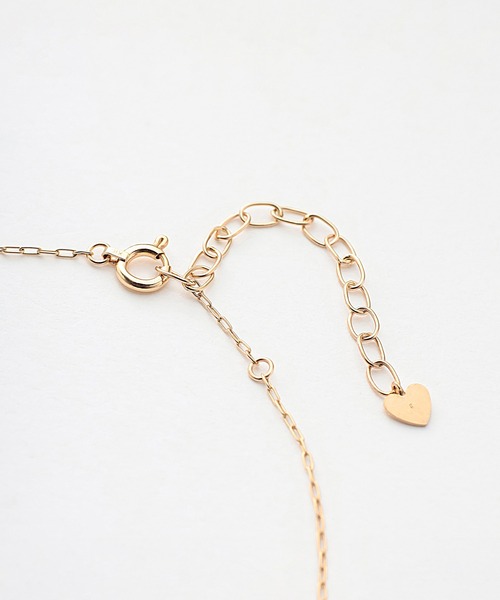 ESTELLE（エステール）の「K10 イエローゴールド ハート ステーション 2way ブレスレット ESTELLE/エステール ZOZOTOWN限定（ブレスレット・レディース・イエローゴールド・18cm）」の11枚目の写真