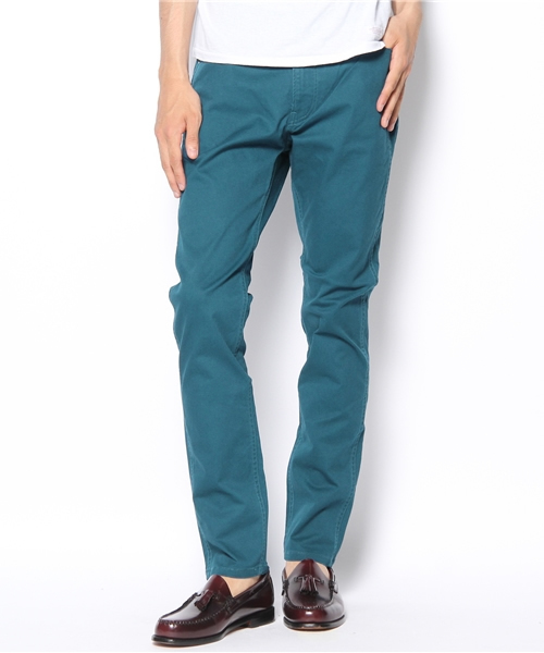 MEN'S BIGI（メンズビギ）の「【スマート12月号 山本裕典さん着用】 ストレッチチノ5P/カラーパンツ（チノパンツ・メンズ・ブラック/ベージュ/ターコイズブルー/キャメル/ボルドー・SMALL/MEDIUM/LARGE/LL）」の4枚目の写真