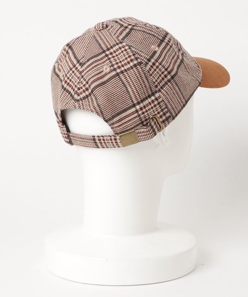 WEGO（ウィゴー）の「WEGO/チェック切替キャップ（キャップ・レディース・ブラック/キャメル・FREE）」の3枚目の写真