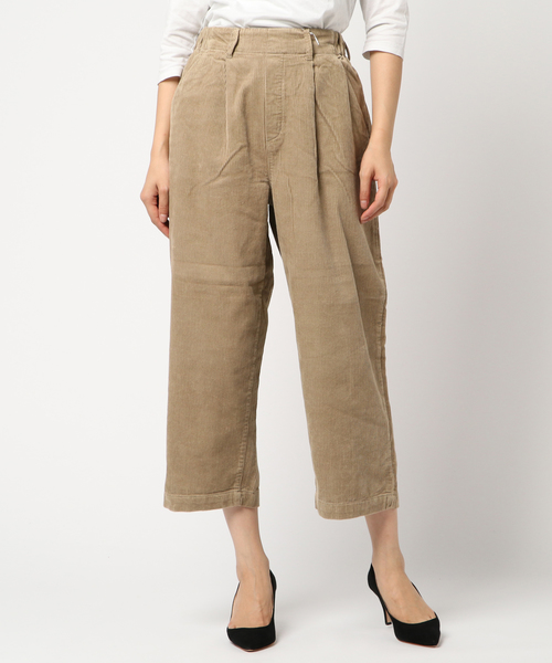 koe（コエ）の「・USAコットンコーデュロイワイドパンツ ●（その他パンツ・レディース・チャコールグレー/ブラック/ベージュ/グレー/テラコッタ・S/M/L）」の22枚目の写真