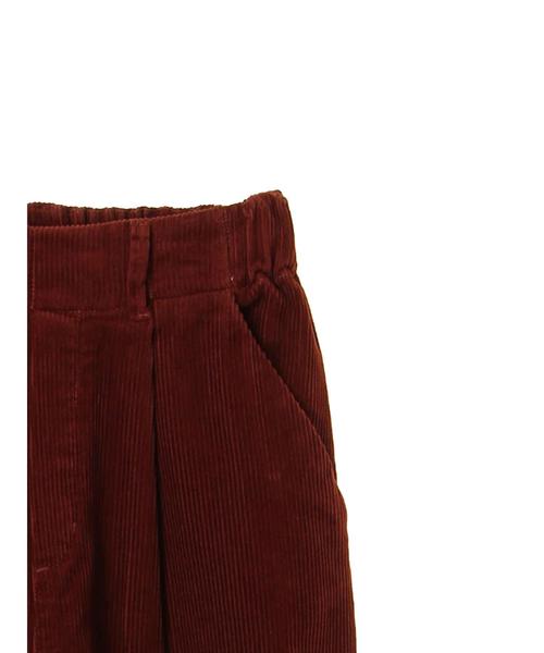 koe（コエ）の「・USAコットンコーデュロイワイドパンツ ●（その他パンツ・レディース・チャコールグレー/ブラック/ベージュ/グレー/テラコッタ・S/M/L）」の8枚目の写真