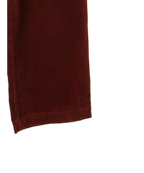 koe（コエ）の「・USAコットンコーデュロイワイドパンツ ●（その他パンツ・レディース・チャコールグレー/ブラック/ベージュ/グレー/テラコッタ・S/M/L）」の7枚目の写真