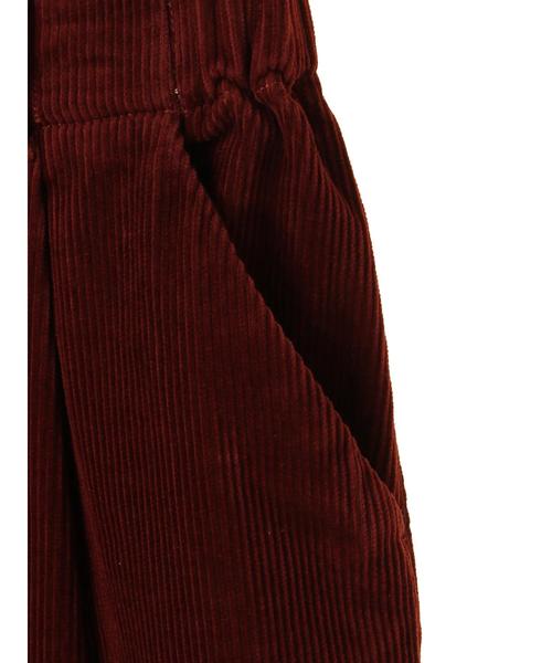 koe（コエ）の「・USAコットンコーデュロイワイドパンツ ●（その他パンツ・レディース・チャコールグレー/ブラック/ベージュ/グレー/テラコッタ・S/M/L）」の6枚目の写真