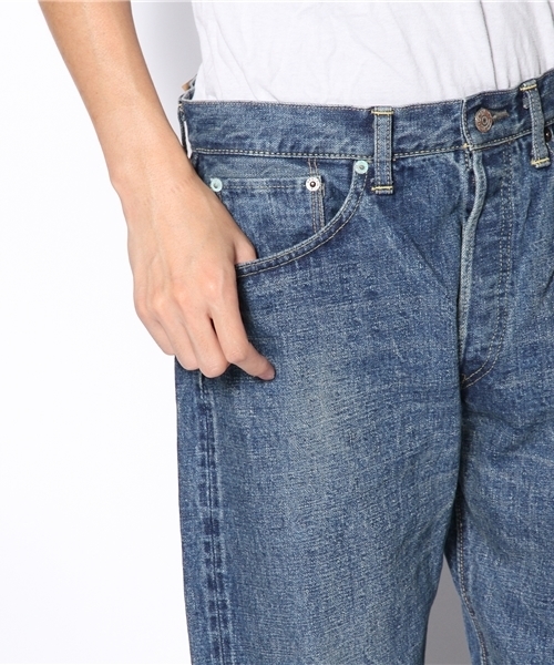 BEAMS(ビームス)の「orslow / STANDARD DENIM 105 2 year wash(デニムパンツ・メンズ・ブルー系その他・S(1)/M(2)/L(3))」の7枚目の写真