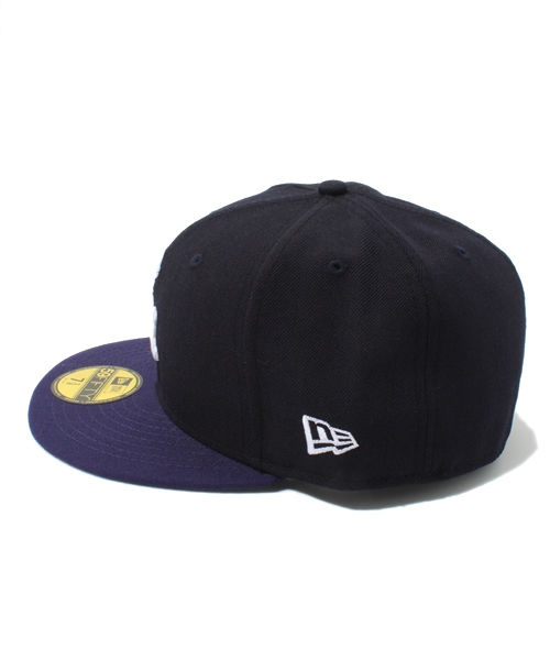 Lui's(ルイス)の「BLACK&BLUE×NEWERA×Lui's コラボキャップ(キャップ・メンズ・オフホワイト/ブラック・LARGE/MEDIUM)」の3枚目の写真