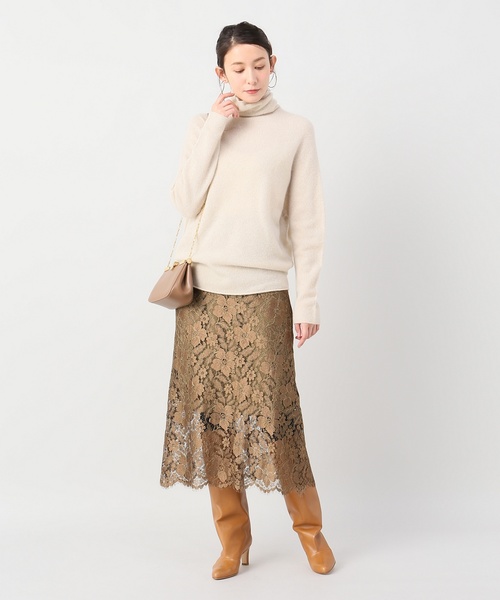 ✧新品✧ ヴェルメイユパーイエナ レーヨンストレッチスムースIラインスカート VERMEIL par iena（ヴェルメイユパーイエナ）の「レーヨン