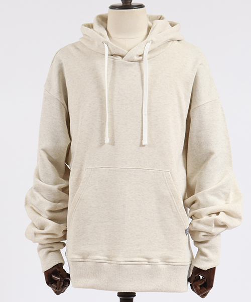 ANGENEHM（アンゲネーム）の「mpa1950-Side Slit Loose Parka(MADE IN JAPAN) パーカー（パーカー・メンズ・ブラック/グレー/オートミール・S/M/L）」の18枚目の写真