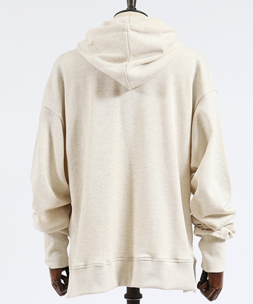 ANGENEHM（アンゲネーム）の「mpa1950-Side Slit Loose Parka(MADE IN JAPAN) パーカー（パーカー・メンズ・ブラック/グレー/オートミール・S/M/L）」の11枚目の写真