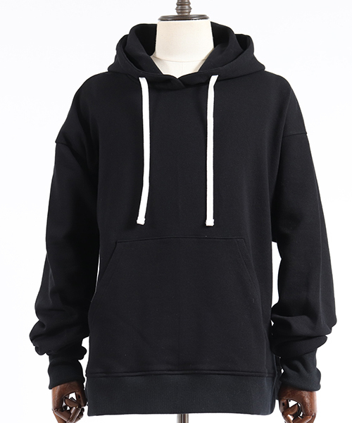 ANGENEHM（アンゲネーム）の「mpa1950-Side Slit Loose Parka(MADE IN JAPAN) パーカー（パーカー・メンズ・ブラック/グレー/オートミール・S/M/L）」の6枚目の写真