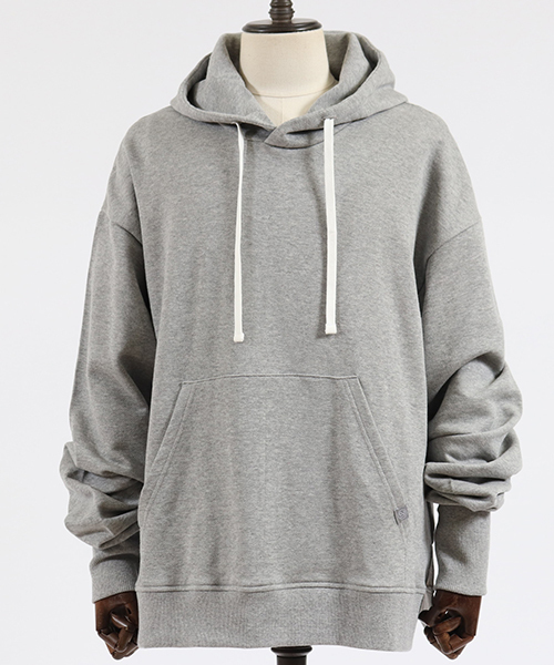 ANGENEHM（アンゲネーム）の「mpa1950-Side Slit Loose Parka(MADE IN JAPAN) パーカー（パーカー・メンズ・ブラック/グレー/オートミール・S/M/L）」の9枚目の写真