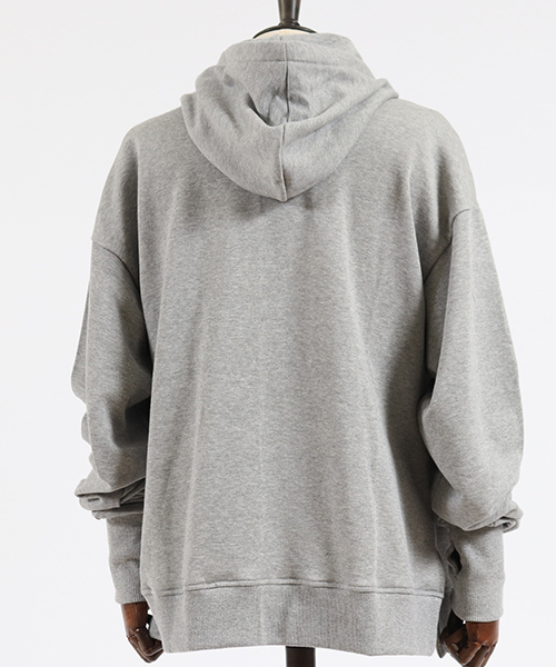 ANGENEHM（アンゲネーム）の「mpa1950-Side Slit Loose Parka(MADE IN JAPAN) パーカー（パーカー・メンズ・ブラック/グレー/オートミール・S/M/L）」の14枚目の写真