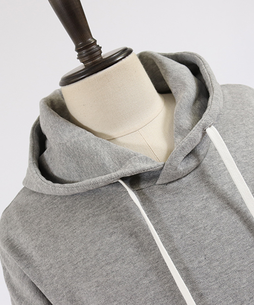 ANGENEHM（アンゲネーム）の「mpa1950-Side Slit Loose Parka(MADE IN JAPAN) パーカー（パーカー・メンズ・ブラック/グレー/オートミール・S/M/L）」の5枚目の写真