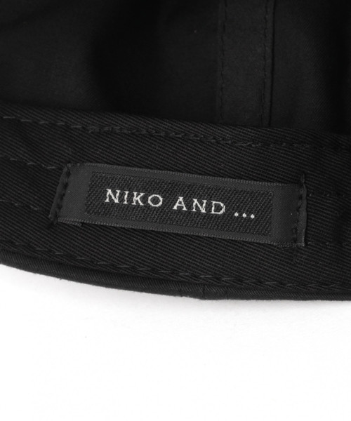 niko and...(ニコアンド)の「ショートロゴキャップ(キャップ・メンズ・ブラック/ベージュ/オリーブ・FREE)」の12枚目の写真