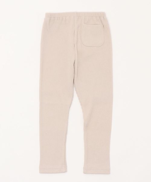 LOWRYS FARM(ローリーズファーム)の「カットリブレギンス 831402(その他パンツ・キッズ・チャコールグレー/ブラック/ブラウン/アイボリー/ベージュ・SMALL/MEDIUM/LARGE/100/110/120)」の6枚目の写真