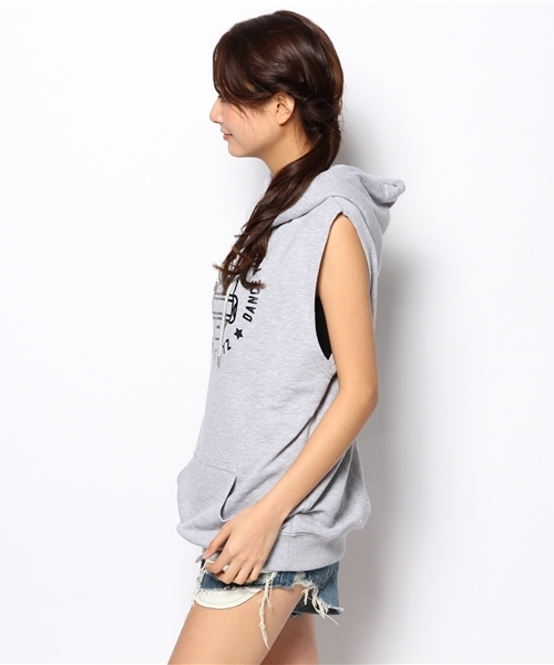 DANCE LB-03(ダンス エルビー・ゼロスリー)の「D×AB ノースリプルオーバー(Tシャツ/カットソー・レディース・グレー系/ホワイト系/ブラック系・FREE)」の9枚目の写真