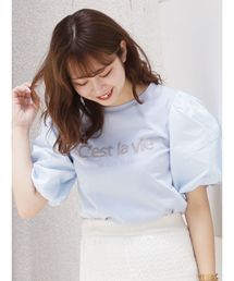 dazzlin | C'est la vie バルーンソデTEE(Tシャツ/カットソー)