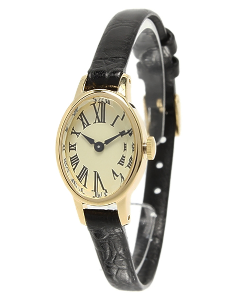 Demi-Luxe BEAMS(デミルクス ビームス)の「Demi-Luxe BEAMS / オーバル 型押レザー 腕時計(アナログ腕時計・レディース・ブラック/ブラウン・ONE SIZE)」の13枚目の写真