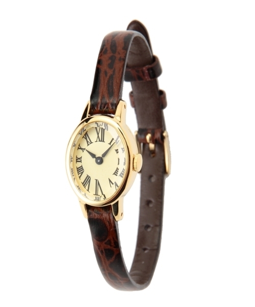 Demi-Luxe BEAMS(デミルクス ビームス)の「Demi-Luxe BEAMS / オーバル 型押レザー 腕時計(アナログ腕時計・レディース・ブラック/ブラウン・ONE SIZE)」の14枚目の写真