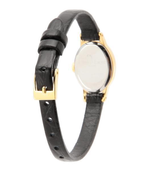 Demi-Luxe BEAMS(デミルクス ビームス)の「Demi-Luxe BEAMS / オーバル 型押レザー 腕時計(アナログ腕時計・レディース・ブラック/ブラウン・ONE SIZE)」の5枚目の写真