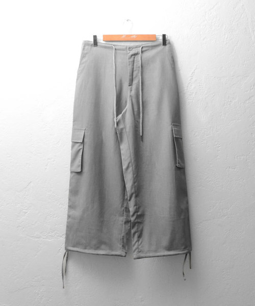 MinoriTY（マイノリティ）の「カーゴポケットワイドパンツ（カーゴパンツ・メンズ・ベージュ/グレー/ベージュ系その他/グレー系その他/ブラック・M/L）」の11枚目の写真