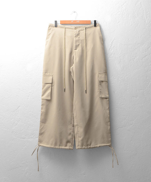 MinoriTY（マイノリティ）の「カーゴポケットワイドパンツ（カーゴパンツ・メンズ・ベージュ/グレー/ベージュ系その他/グレー系その他/ブラック・M/L）」の20枚目の写真