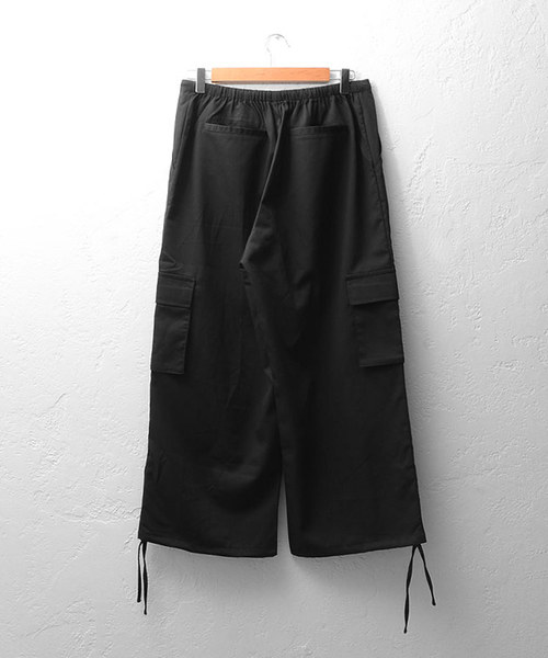 MinoriTY（マイノリティ）の「カーゴポケットワイドパンツ（カーゴパンツ・メンズ・ベージュ/グレー/ベージュ系その他/グレー系その他/ブラック・M/L）」の8枚目の写真
