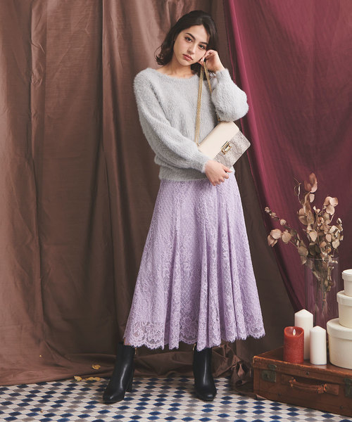 ノエラ♡コードレーススカート 楽天市場】【SALE／70%OFF】切替コードレーススカート Noela
