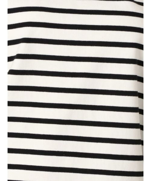 Ungrid（アングリッド）の「サイドスリットボーダーロングスリーブTee（Tシャツ/カットソー・レディース・ダークブラウン/パープル/ボルドー/オフホワイト・FREE）」の20枚目の写真