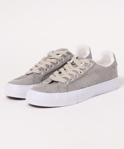 KOBE LETTUCE（コウベレタス）の「ローテクローカットスニーカー（スニーカー・レディース・ライトグレー/ブラック/モカ/レオパード/ライトベージュ/パイソン・LL/S/M/L）」の3枚目の写真