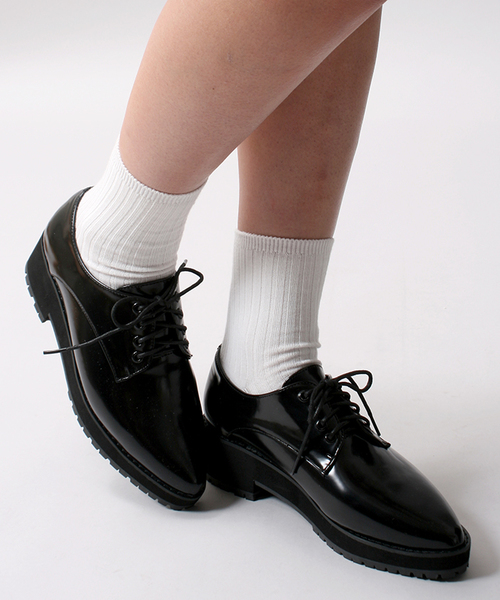 WEGO（ウィゴー）の「WEGO/ポインテッドシューズ（ドレスシューズ・レディース・シルバー/ゴールド/ブラック・23.5/24.5）」の2枚目の写真