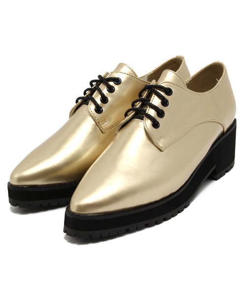 WEGO（ウィゴー）の「WEGO/ポインテッドシューズ（ドレスシューズ・レディース・シルバー/ゴールド/ブラック・23.5/24.5）」の12枚目の写真