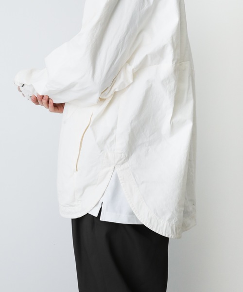 ATTACHMENT（アタッチメント）の「コットンコーデュラオックス アノラックジャケット（マウンテンパーカー・メンズ・オフホワイト/グリーン/パープル/ブラック・2/3/1）」の16枚目の写真