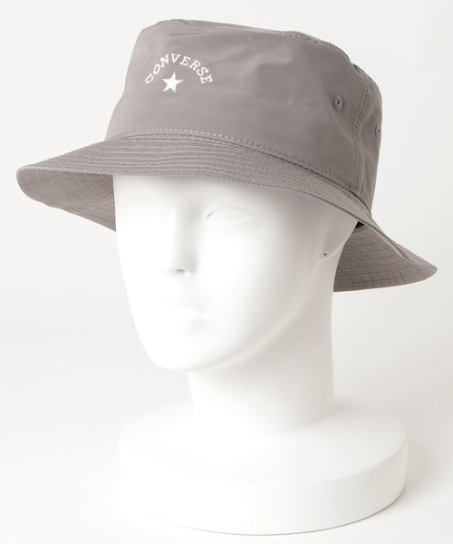 CONVERSE（コンバース）の「【CONVERSE】TC TAFETA AR BUCKET（ハット・メンズ・ブラック/ピンク/ベージュ/ネイビー/グレー・M(57.5)）」の3枚目の写真