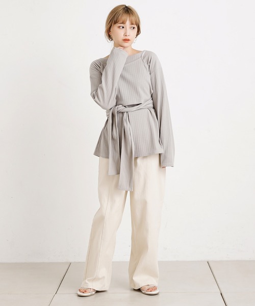 one after another NICE CLAUP（ワンアフターアナザーナイスクラップ）の「フラットクリアサンダル（サンダル・レディース・ホワイト/ベージュ/その他・SMALL/MEDIUM/LARGE）」の10枚目の写真