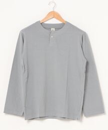 USA Cotton Henleyneck L/S T-Shirt