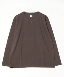 Jackman（ジャックマン）の「USA Cotton Henleyneck L/S T-Shirt（Tシャツ/カットソー・レディース）」