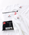 HANES的「【HANES/ヘインズ】ＢＥＥＦＹ　Ｔ－ＳＨＩＲＴ　２Ｐ　Ｈ５１８０－２　ビーフィー/Tシャツ/2枚組/無地/ユニセックス  ヘビーウェイト（T恤）」