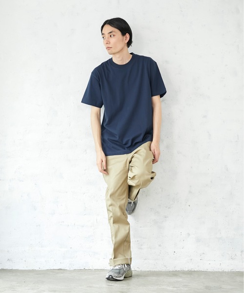 HANES(ヘインズ)の「【HANES/ヘインズ】【旅行・レジャーに】厚手で透けない BEEFY T-SHIRT 2P H5180-2 ビーフィー/Tシャツ/2枚組/無地/ユニセックス ヘビーウェイト(Tシャツ/カットソー・メンズ・ホワイト/ブラック/ネイビー/グレー・SMALL/MEDIUM/LARGE/X-LARGE/X-SMALL)」の14枚目の写真