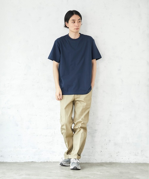 HANES(ヘインズ)の「【HANES/ヘインズ】【旅行・レジャーに】厚手で透けない BEEFY T-SHIRT 2P H5180-2 ビーフィー/Tシャツ/2枚組/無地/ユニセックス ヘビーウェイト(Tシャツ/カットソー・メンズ・ホワイト/ブラック/ネイビー/グレー・SMALL/MEDIUM/LARGE/X-LARGE/X-SMALL)」の13枚目の写真